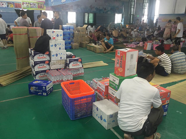 （27）9月15日晚林百欣科技中專庇護(hù)場(chǎng)所現(xiàn)場(chǎng)情況