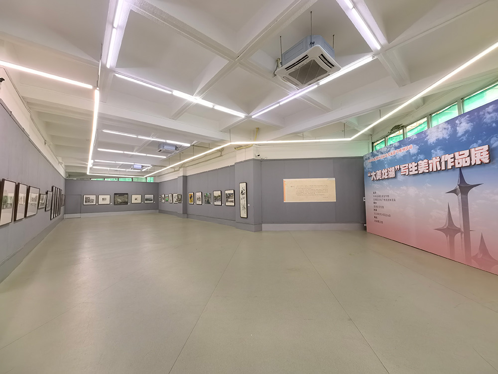 大美龍湖寫生美術作品展